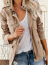 Damenjacke maschinenwaschbare Allwetterjacke mit praktischen Taschen
